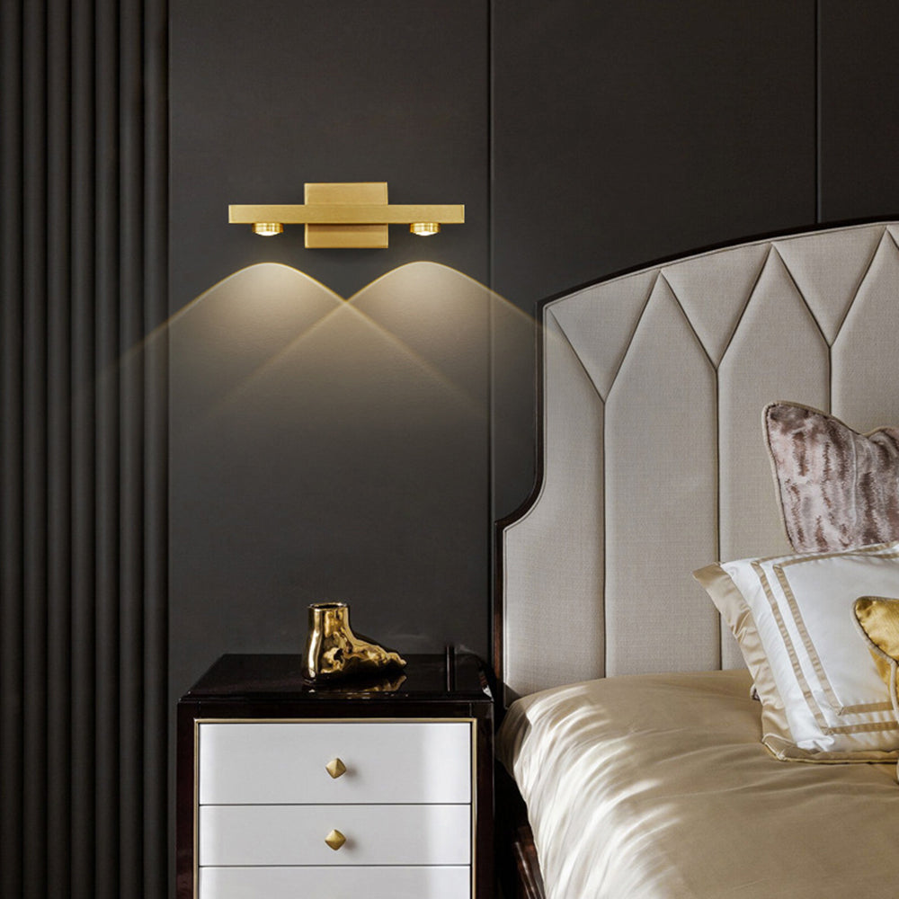 Moderne Wandlamp Zwart en Goud voor Binnen - Elegante Muurlamp voor Badkamer en Woonkamer 11