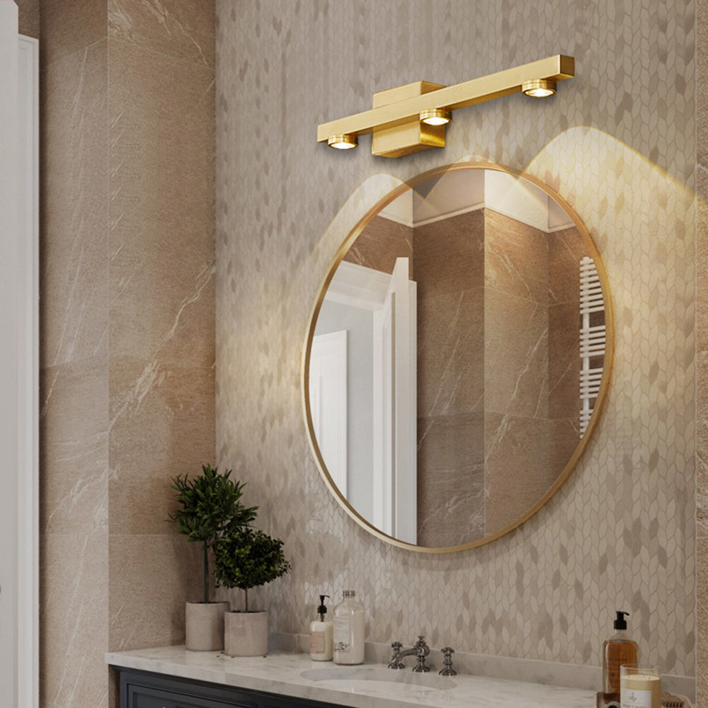 Moderne Wandlamp Zwart en Goud voor Binnen - Elegante Muurlamp voor Badkamer en Woonkamer 13