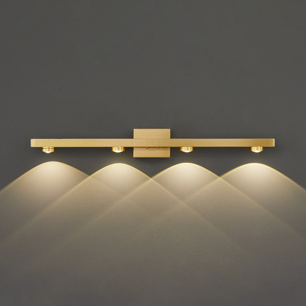 Moderne Wandlamp Zwart en Goud voor Binnen - Elegante Muurlamp voor Badkamer en Woonkamer 14