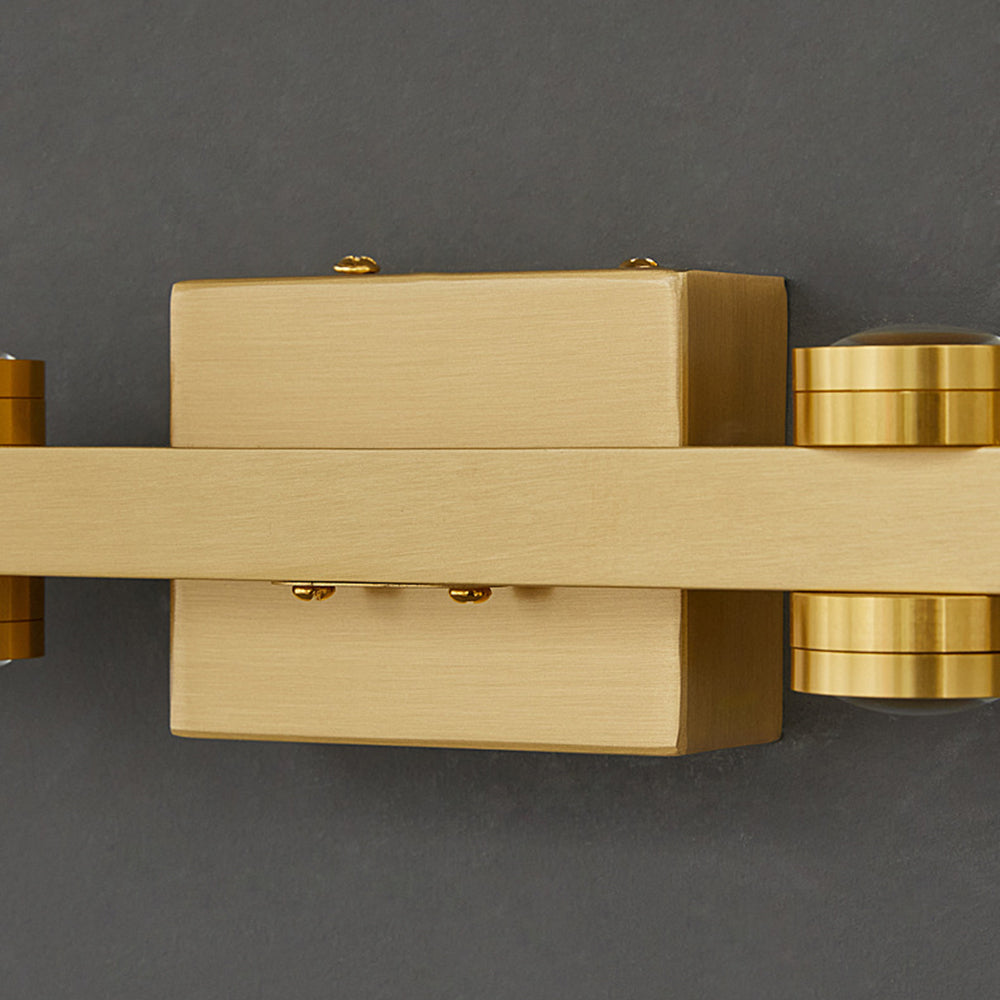 Moderne Wandlamp Zwart en Goud voor Binnen - Elegante Muurlamp voor Badkamer en Woonkamer 8