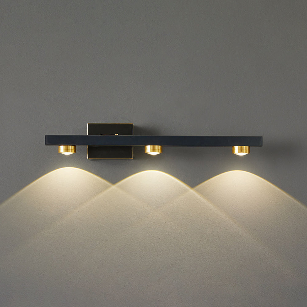 Moderne Wandlamp Zwart en Goud voor Binnen - Elegante Muurlamp voor Badkamer en Woonkamer 9