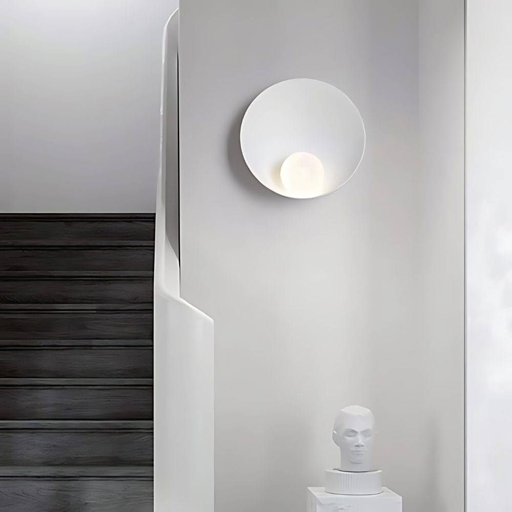 Moderne Wandlamp in Japandi-stijl met Minimalistisch Design voor een Serene Sfeer 4