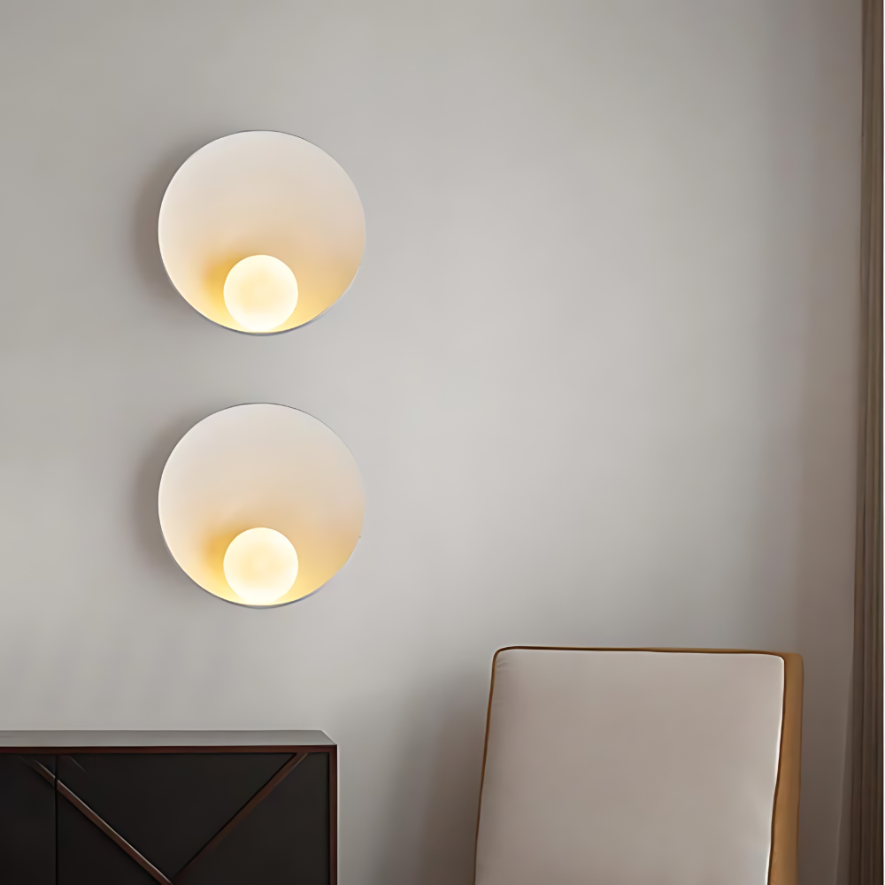 Moderne Wandlamp in Japandi-stijl met Minimalistisch Design voor een Serene Sfeer 5