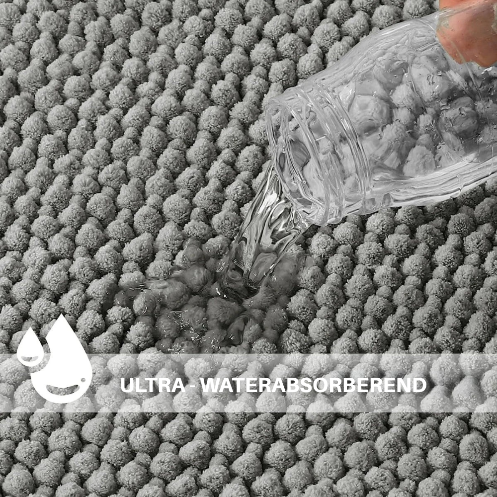 Ultrasoft Microvezel Badmat met Antislip Onderzijde – Sneldrogend en Machinewasbaar