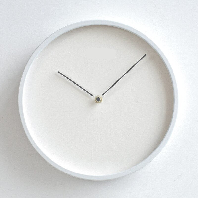 Noordse Minimalistische Wandklok in Diverse Kleuren en Maten – Modern Design voor Elegante Interieurs 0