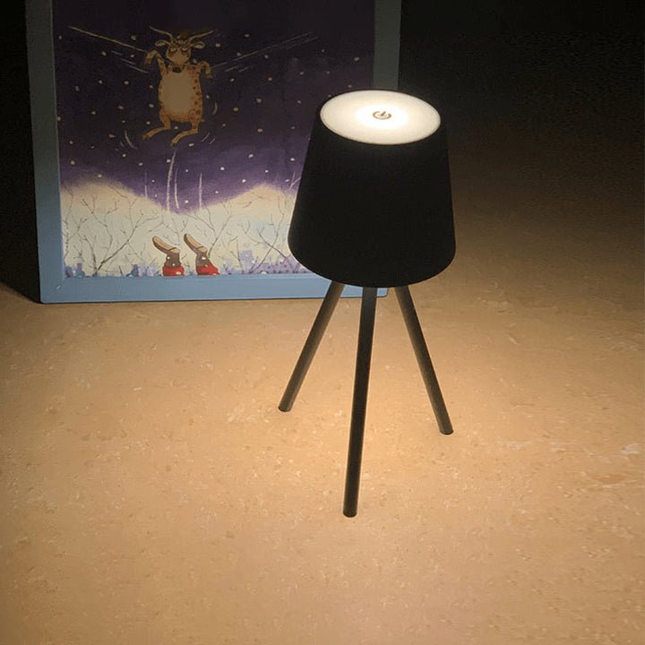Oplaadbare Tafellamp op Statief met LED en Dimbare Touchfunctie – Modern Minimalistisch Ontwerp 6