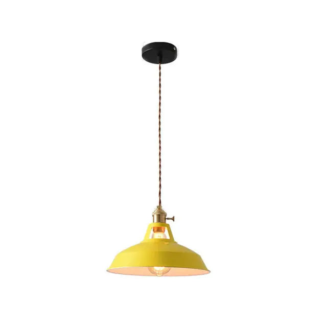 Retro Hanglamp met 7 Kleuren – Vintage Stijl voor Elk Interieur 7