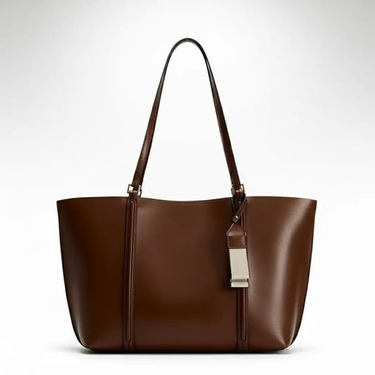 Ruime Handtas Dames van Hoogwaardig Leer met Stevige Schouderhengsels – Tijdloos Design voor Werk en Vrije Tijd 1