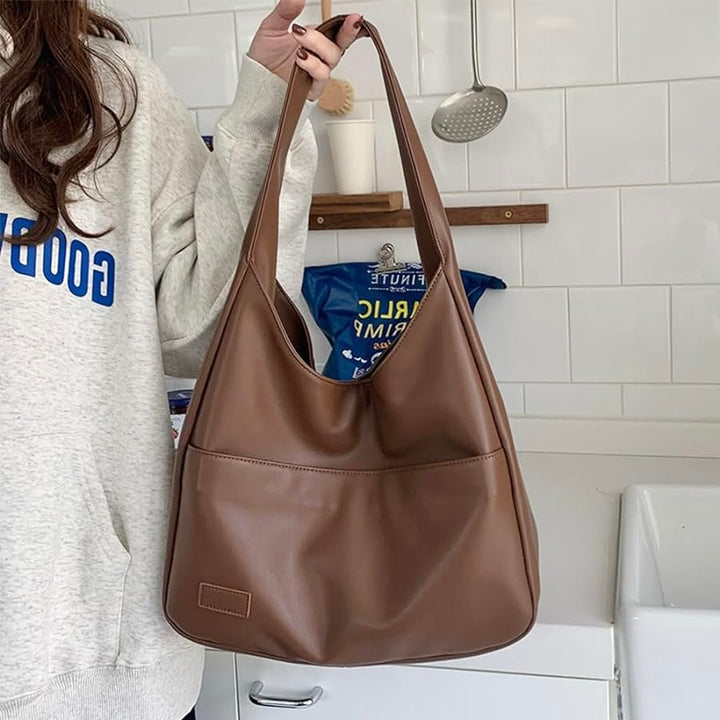 Ruime HoboBag Handtas Dames van Kunstleer met Verstelbare Schouderriem – Ideaal voor Dagelijks Gebruik 2