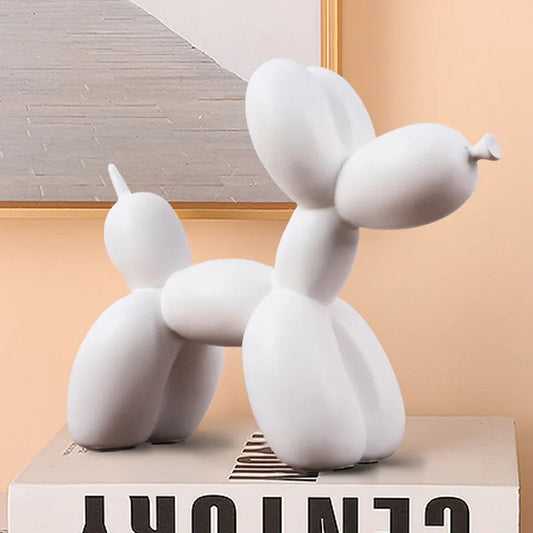 Scandinavische Ballon Hond Tafeldecoratie – Speelse Interieuraccessoire van Resin 0