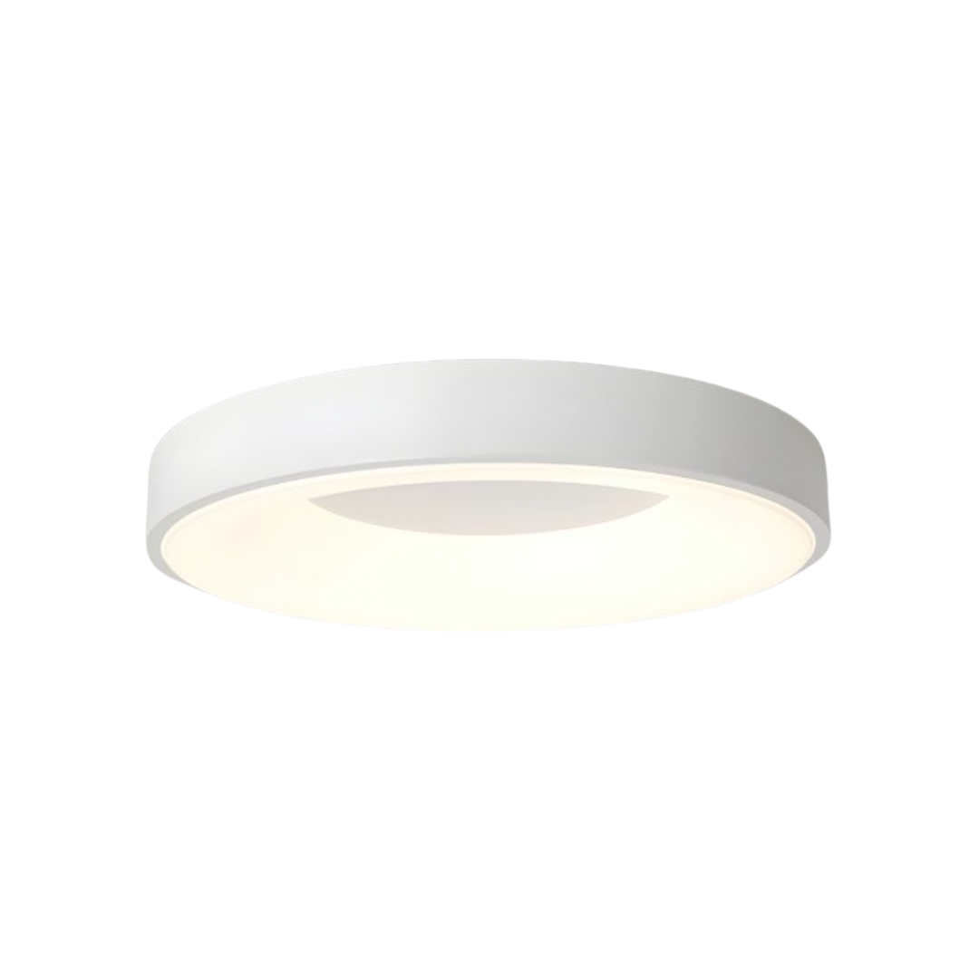 Scandinavische LED Plafondlamp - Ronde Plafonniere voor Slaapkamer en Woonkamer - Minimalistisch Design 1
