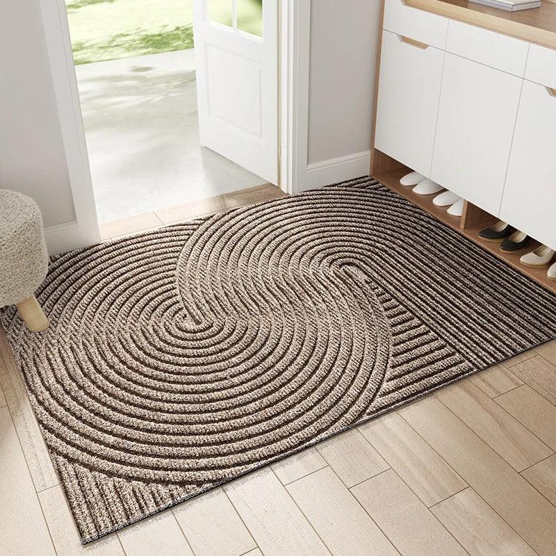 Scandinavische PVC Deurmat voor Binnen en Buiten - Slipbestendig en Duurzaam, Effectieve Vuilafvoer, Minimalistisch Ontwerp 4