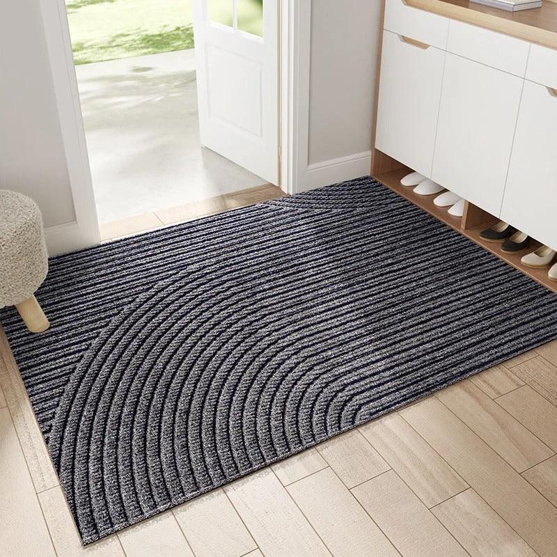 Scandinavische PVC Deurmat voor Binnen en Buiten - Slipbestendig en Duurzaam, Effectieve Vuilafvoer, Minimalistisch Ontwerp 6