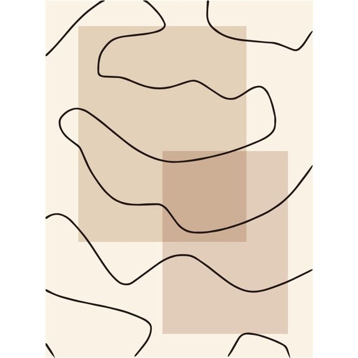 Set van 3 Moderne Posters zonder Lijst – Beige Wanddecoratie 30x40, 40x50 en 50x70 cm voor Woonkamer en Slaapkamer 6