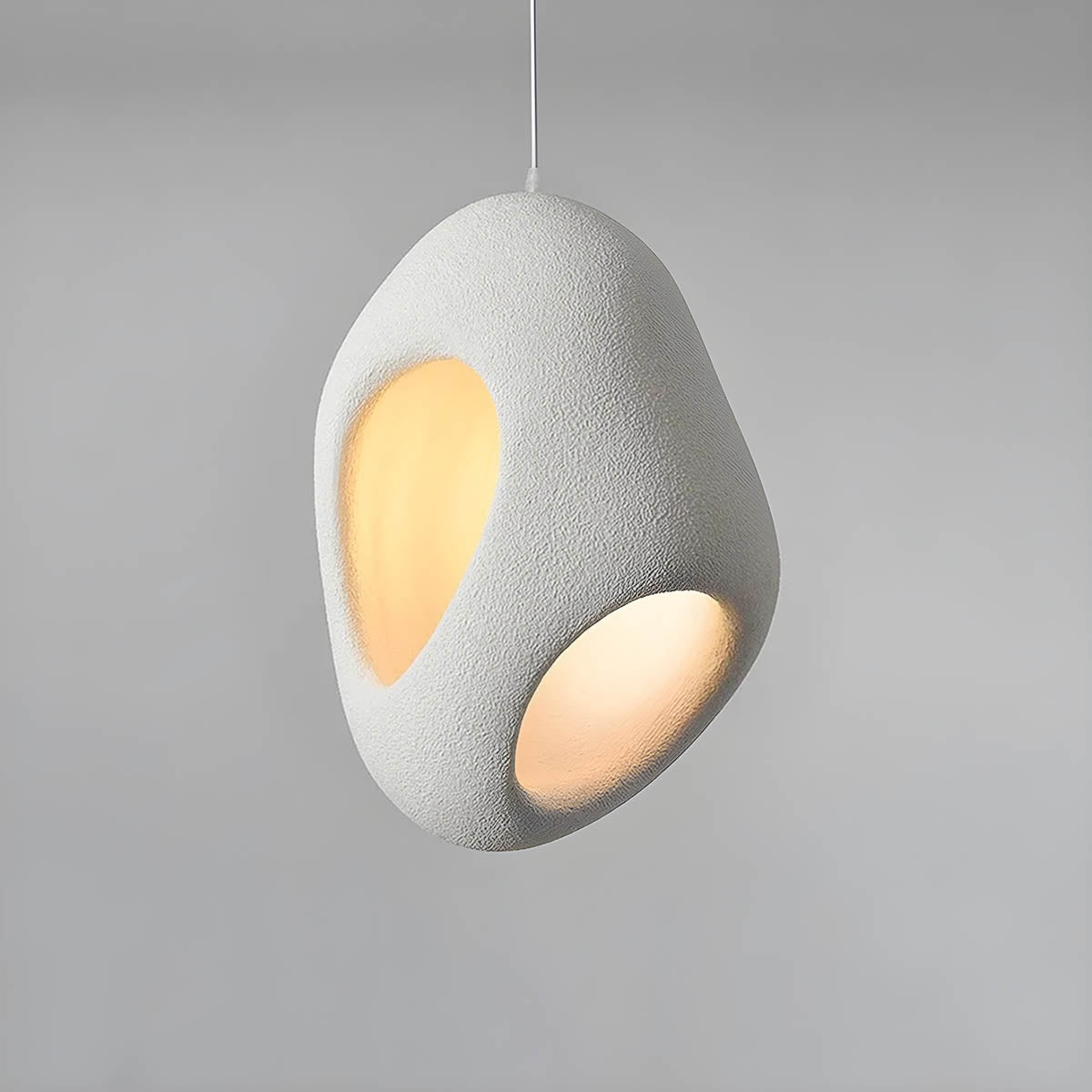 Hanglamp voor Eettafel of Woonkamer – Dimbare LED Verlichting, Verstelbare Snoerlengte, Polystyreen, 28/42 cm