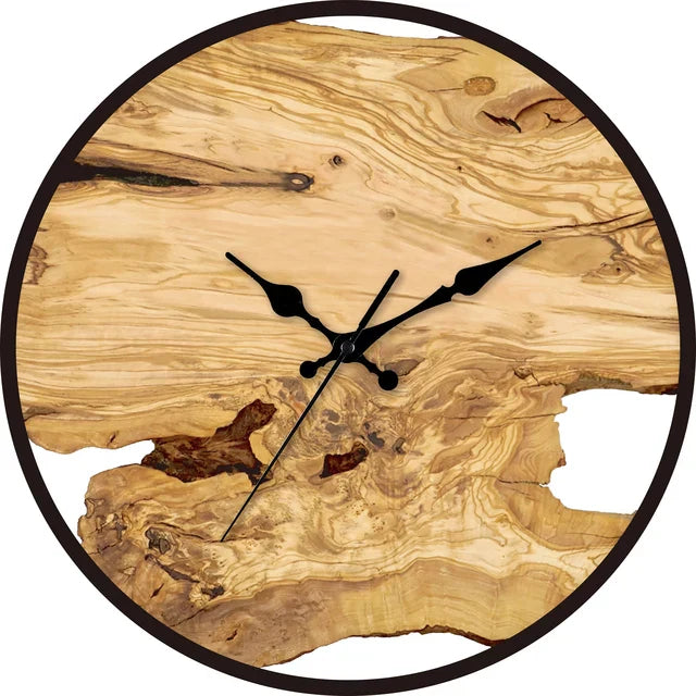 Transparante Wandklok van Acryl – Stijlvolle Moderne Klok van 30cm voor Nauwkeurige Tijdweergave 0