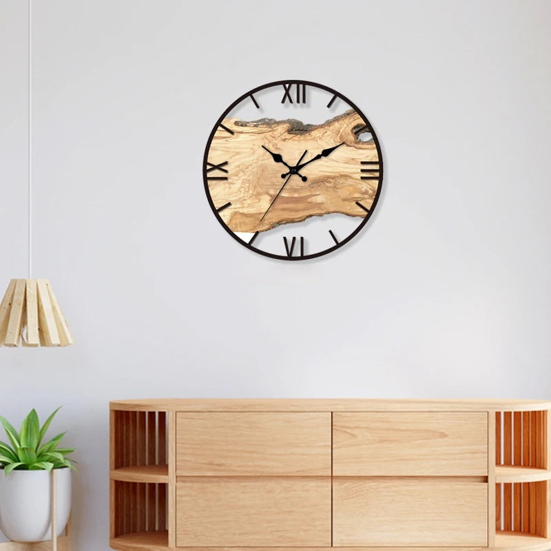 Transparante Wandklok van Acryl – Stijlvolle Moderne Klok van 30cm voor Nauwkeurige Tijdweergave 1