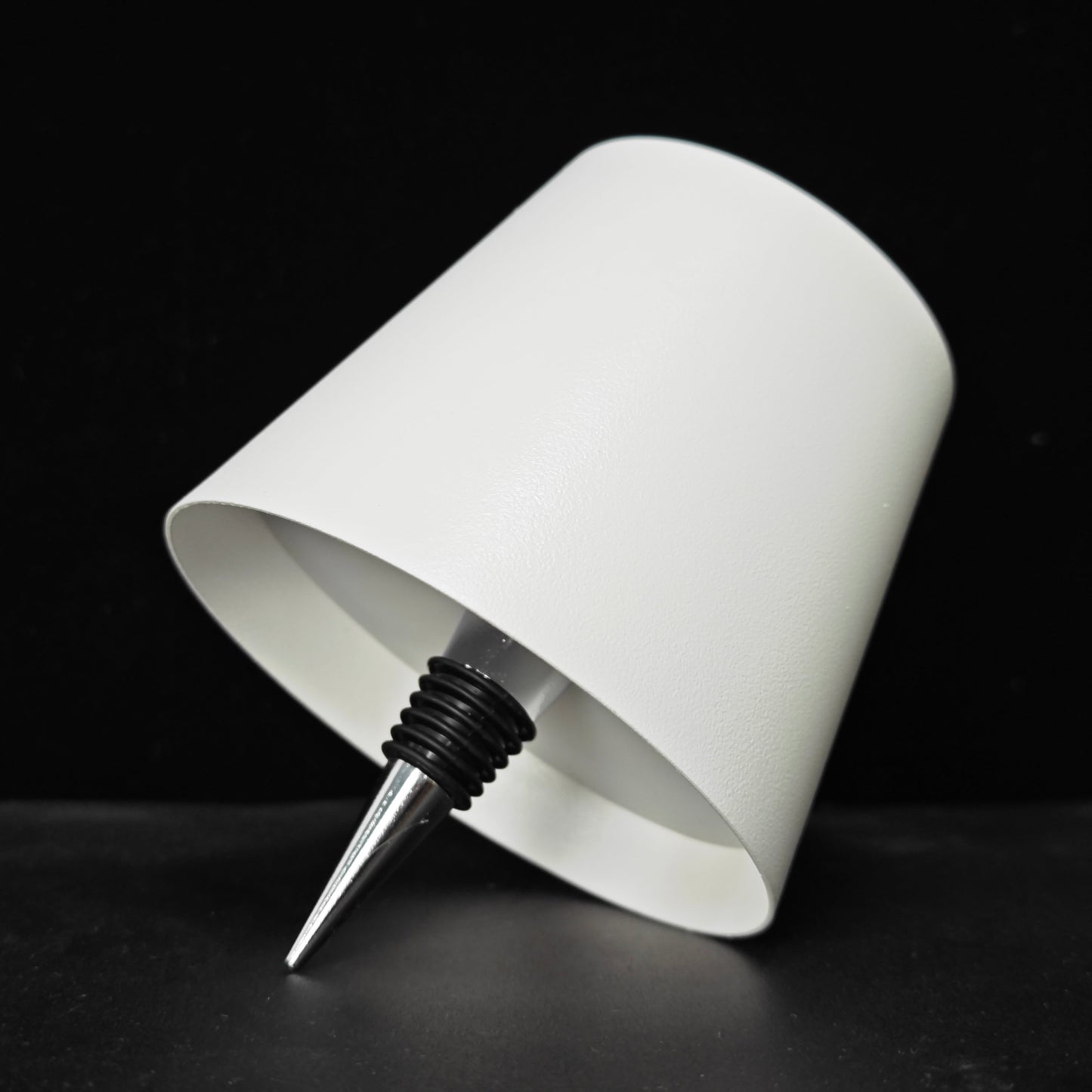 Unieke LED Flessenlamp voor Decoratieve Verlichting – Warm Wit, Oplaadbaar, 30 cm Hoog, Glas en Kunststof 13