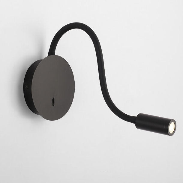 Verstelbare Zwarte LED-Wandlamp met 360-Graden Licht voor Binnen - Modern en Energiezuinig Design 9