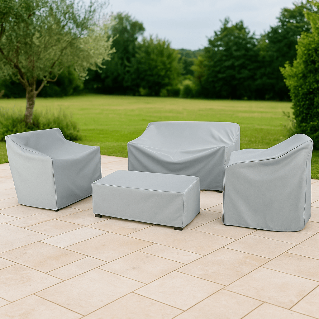 Waterdichte Buitenmeubilair Deksel van Hoogwaardig Polyester – UV-bestendig en Weerbestendig voor Tuintafels, Stoelen en Loungesets 1