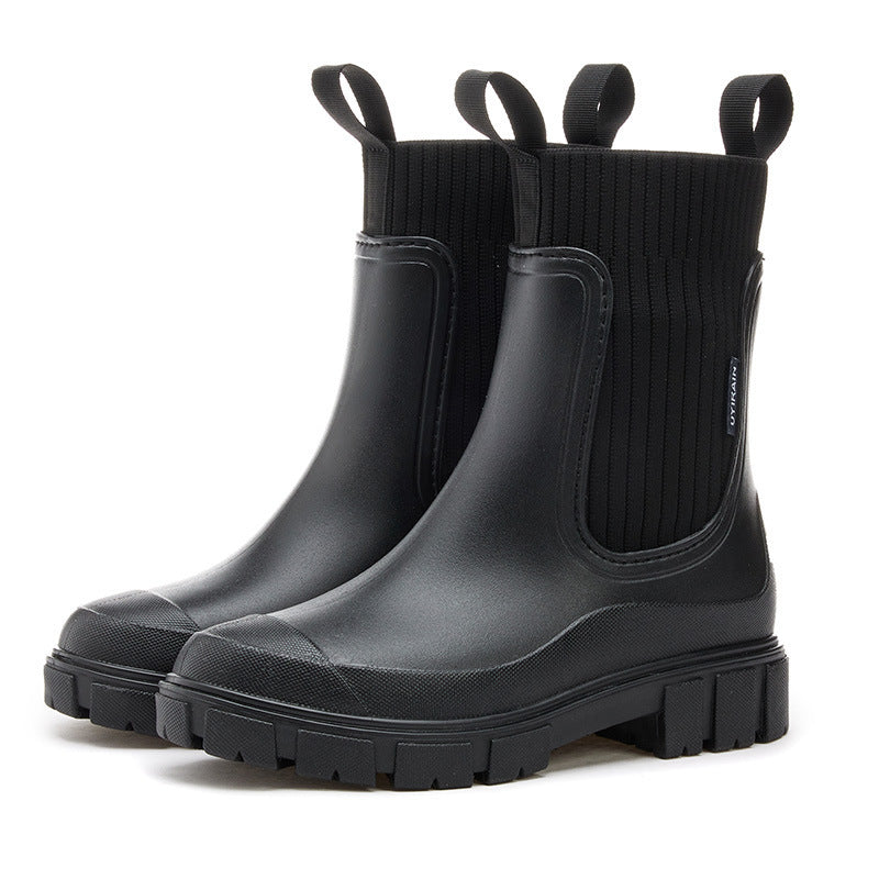 Waterdichte Korte Regenlaarzen Dames met Comfortzool – Lichtgewicht en Duurzaam voor Casual en Outdoor Gebruik 5