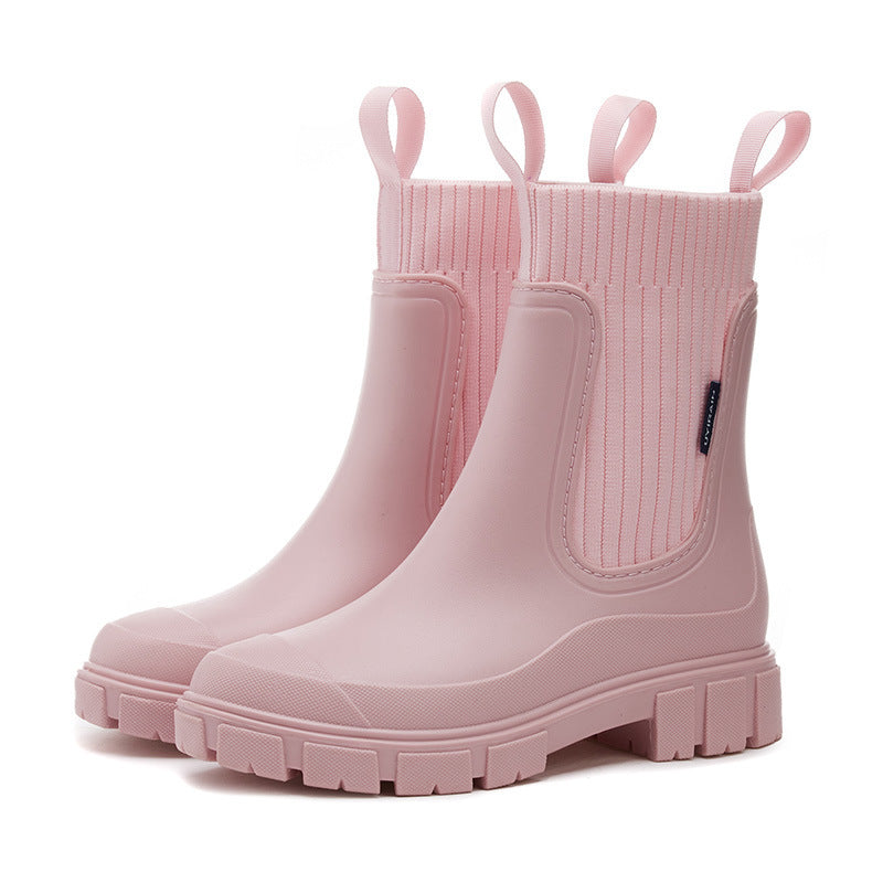 Waterdichte Korte Regenlaarzen Dames met Comfortzool – Lichtgewicht en Duurzaam voor Casual en Outdoor Gebruik 8