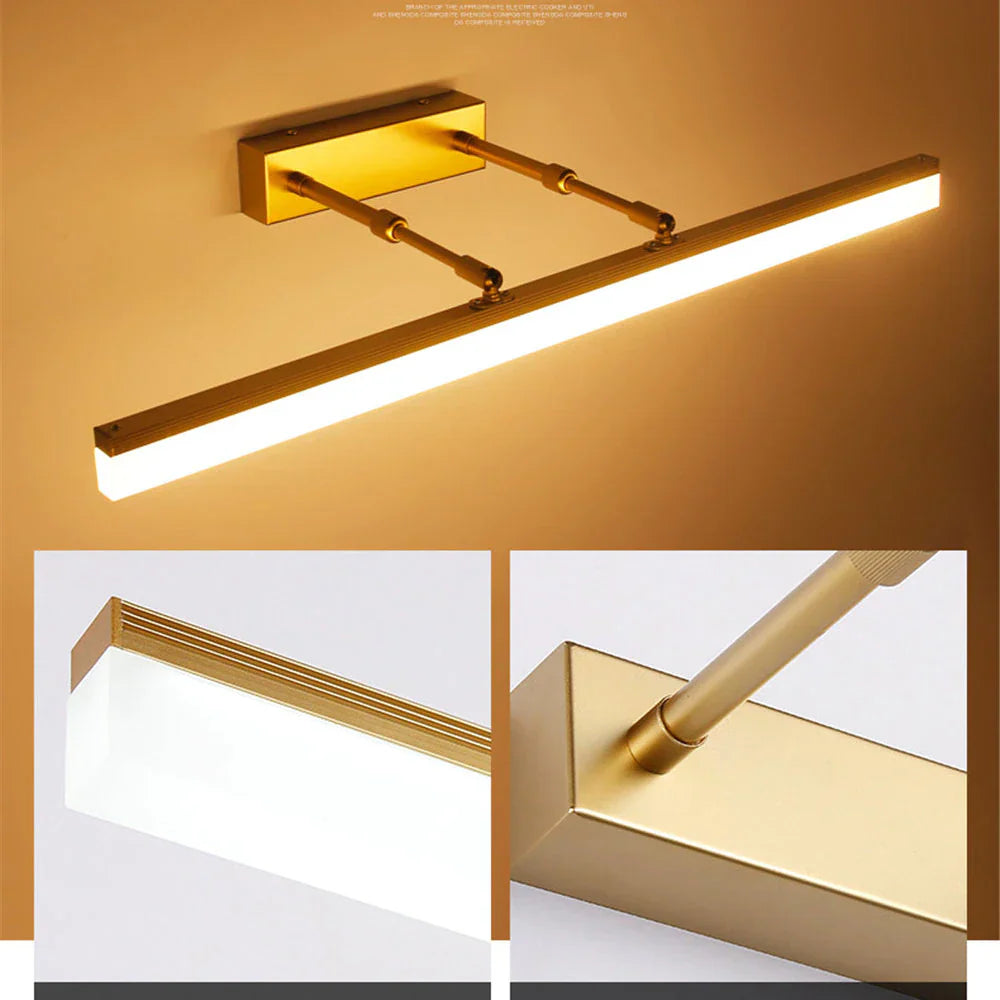 Waterdichte LED Badkamerlamp Boven Spiegel – Modern Design met Energiezuinige Verlichting en IP65 Classificatie 8