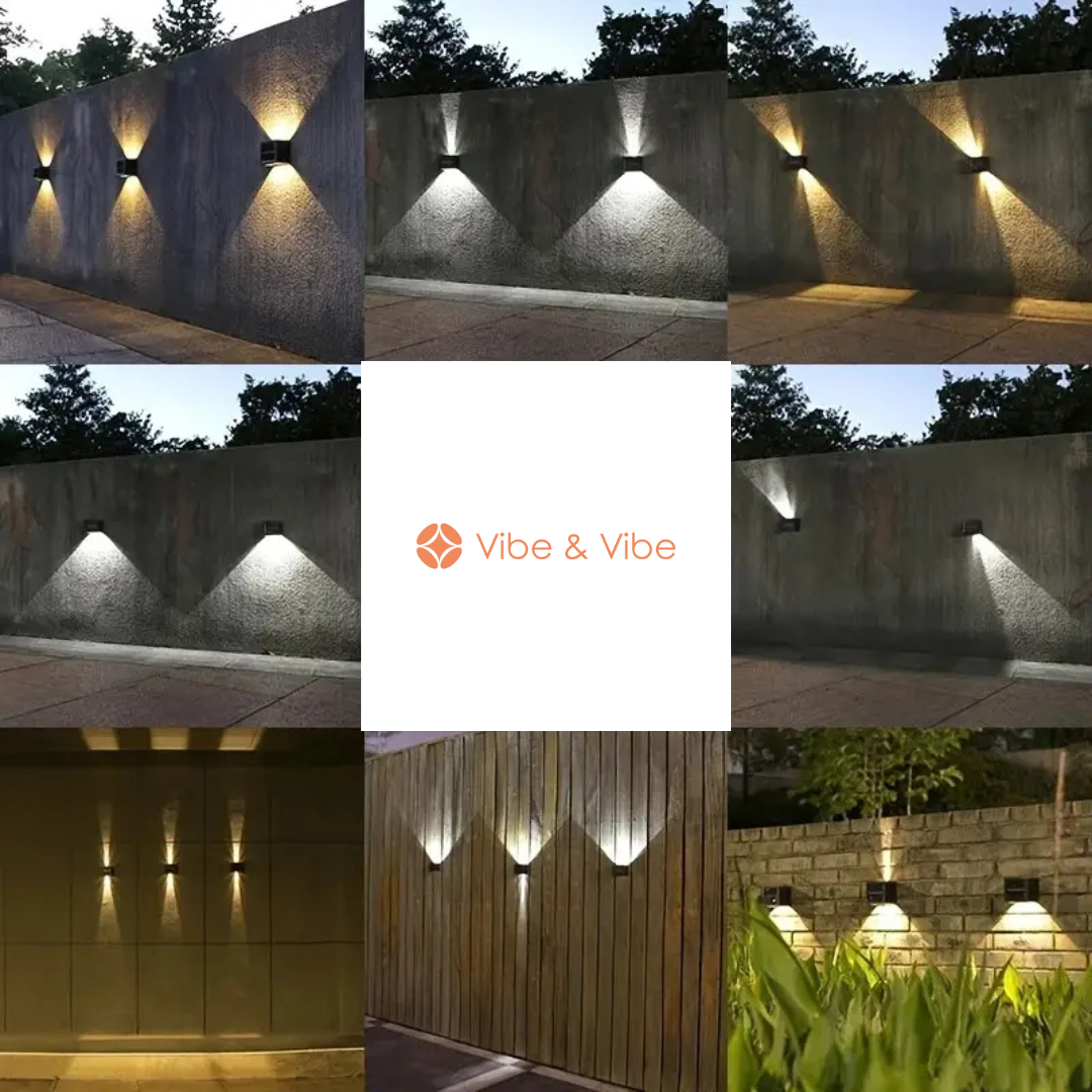 Waterdichte Zonne-energie Wandlamp voor Tuin en Balkon – Automatische Verlichting met IP65 Bescherming 3