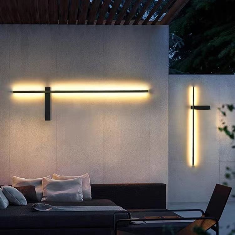 Waterdichte Zwarte Buitenlamp op Zonne-Energie met LED Verlichting – Duurzaam Roestvrij Staal Wandlamp Buiten 1