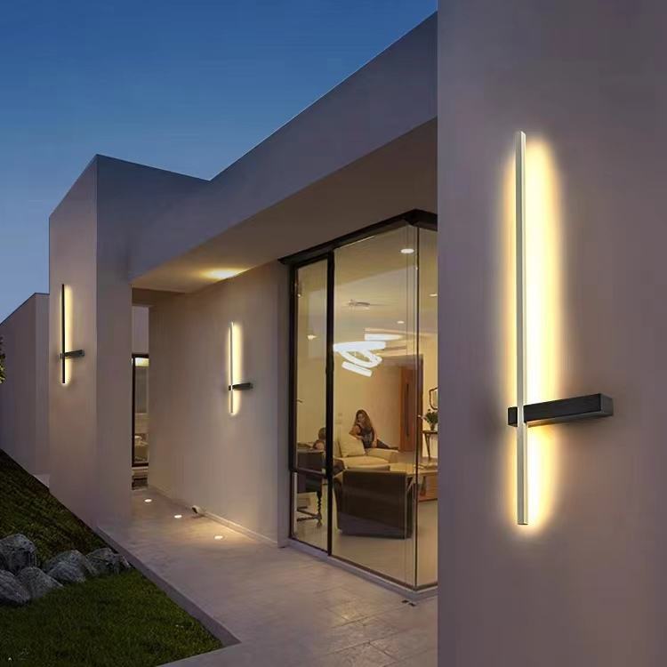 Waterdichte Zwarte Buitenlamp op Zonne-Energie met LED Verlichting – Duurzaam Roestvrij Staal Wandlamp Buiten 4