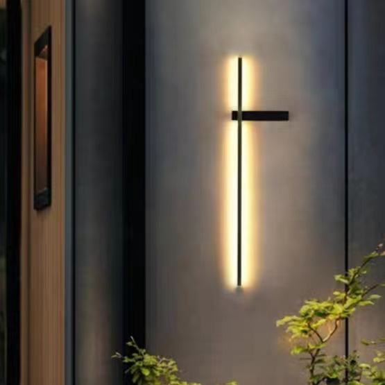 Waterdichte Zwarte Buitenlamp op Zonne-Energie met LED Verlichting – Duurzaam Roestvrij Staal Wandlamp Buiten 6