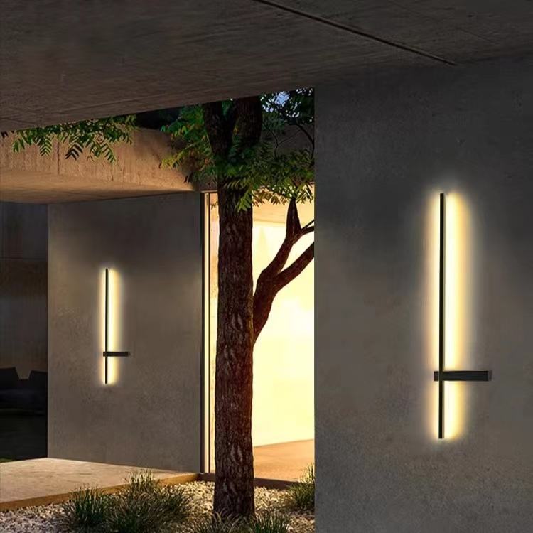 Waterdichte Zwarte Buitenlamp op Zonne-Energie met LED Verlichting – Duurzaam Roestvrij Staal Wandlamp Buiten 7