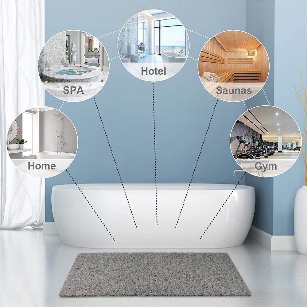 WellnessFlow Antislip Douchemat – Sneldrogend en Hygiënisch voor Badkamercomfort 4