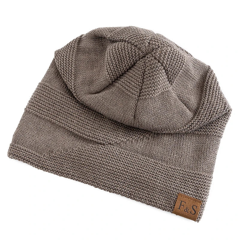 Winter Slouch Muts voor Heren van Acryl – Stijlvol en Warm, Perfect voor Koude Dagen 3