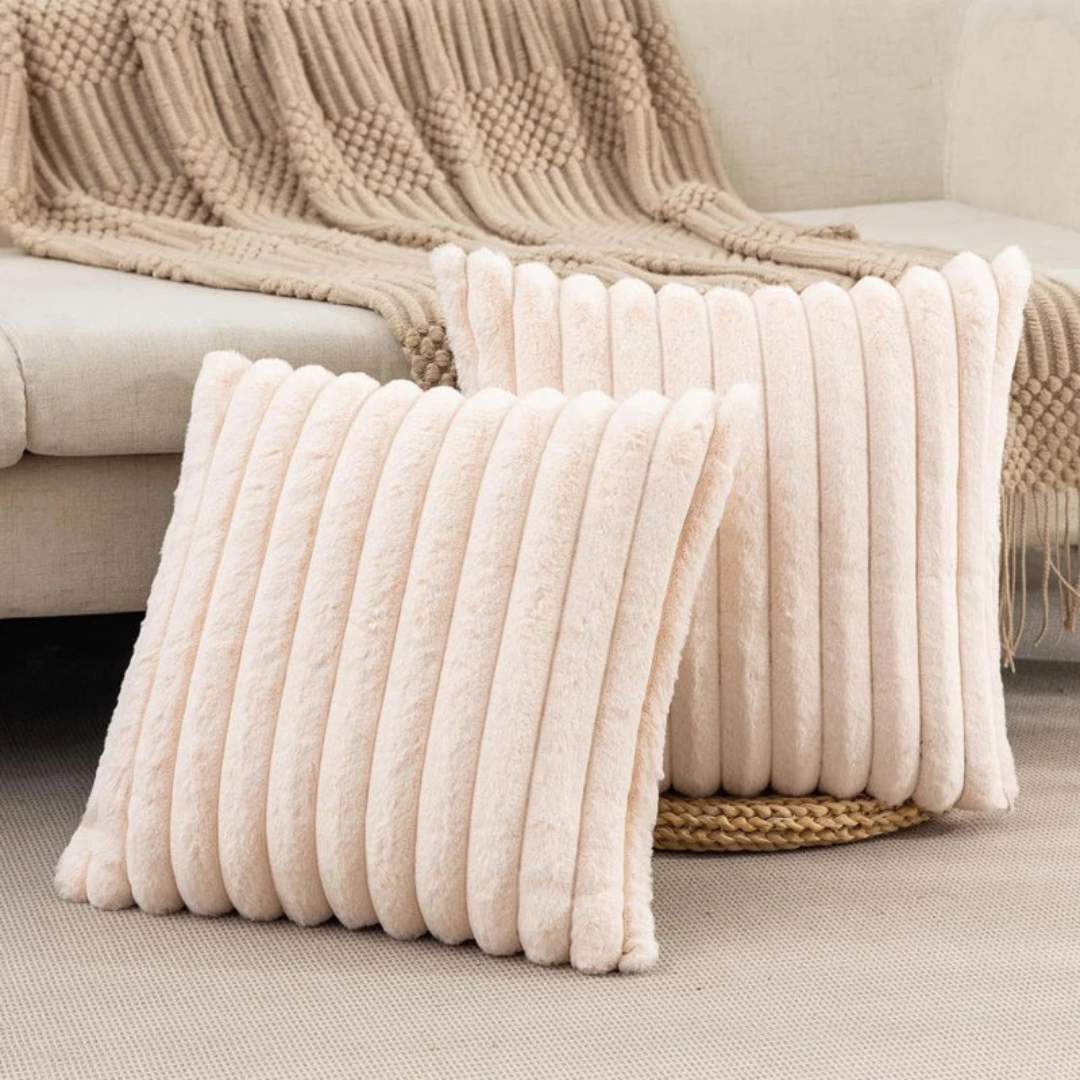 Zacht Decoratief Kussen van Pluche – 45 x 45 cm voor Woonkamer en Slaapkamer 3