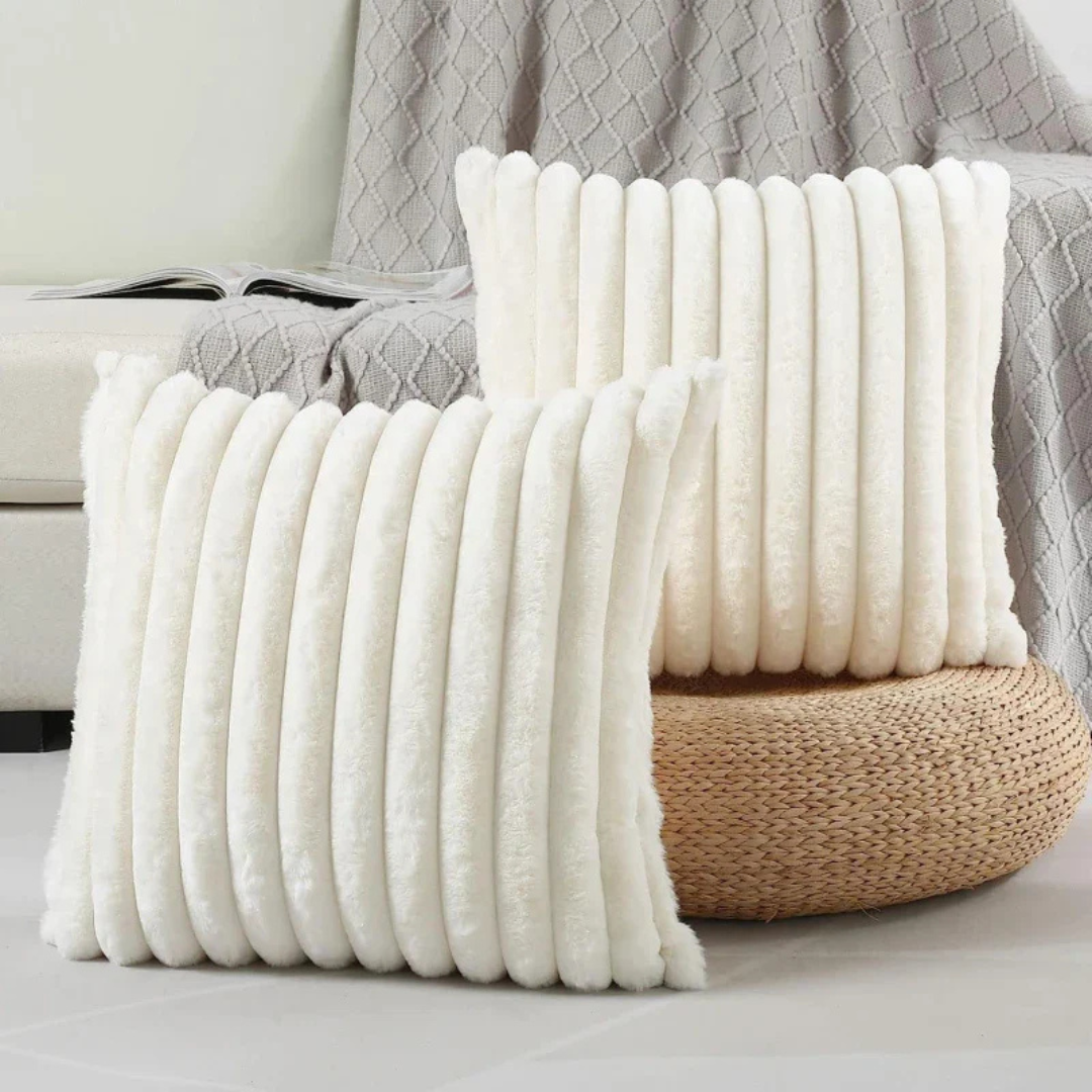 Zacht Decoratief Kussen van Pluche – 45 x 45 cm voor Woonkamer en Slaapkamer 4