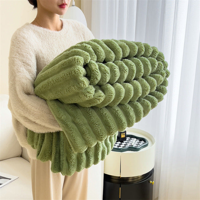 Zachte Warmte Deken van Imitatiebont – Luxe en Comfortabel voor Bank en Bed 2