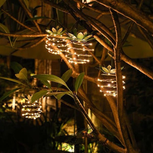 Zonne-energie Ananas Tuinlamp - Waterdicht en Eenvoudig te Installeren 4