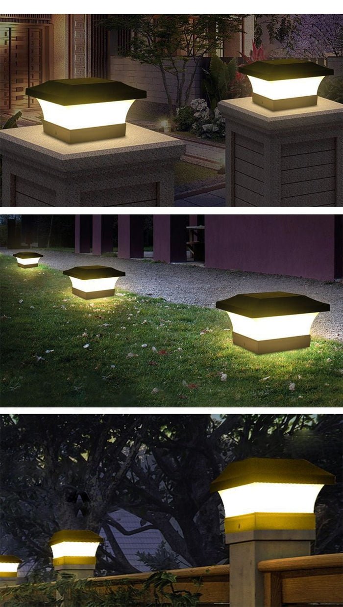 Zonne-energie Buitenlamp – Waterdichte Solar Wandlamp met Warm Wit Licht, Compact 15,3 x 9,6 cm, Duurzaam Materiaal 3