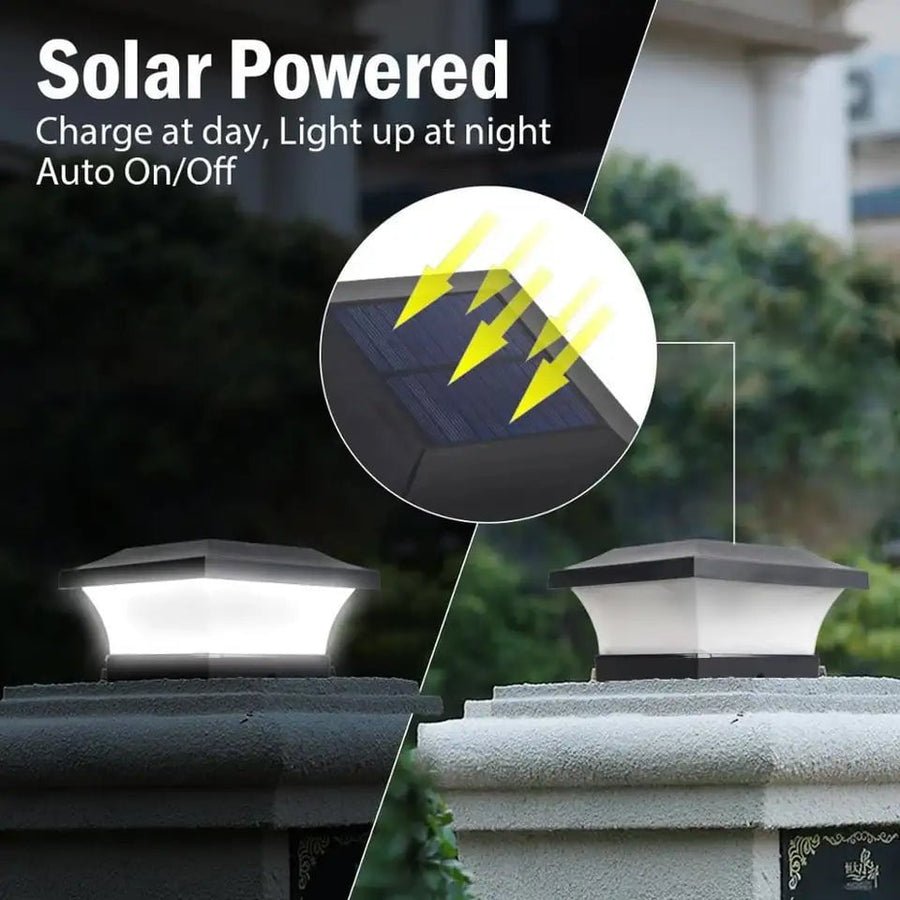 Zonne-energie Buitenlamp – Waterdichte Solar Wandlamp met Warm Wit Licht, Compact 15,3 x 9,6 cm, Duurzaam Materiaal 6