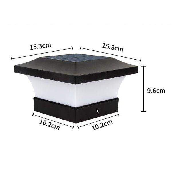Zonne-energie Buitenlamp – Waterdichte Solar Wandlamp met Warm Wit Licht, Compact 15,3 x 9,6 cm, Duurzaam Materiaal 7