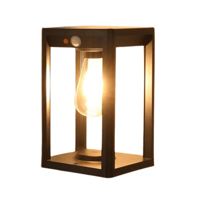 Zonne-energie Buitenlamp met Bewegingssensor – Waterdichte Aluminium Pilaarlamp met LED Verlichting 7