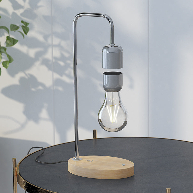 Zwevende Hanglamp met Draadloos Opladen en Warme LED Verlichting – Futuristisch Ontwerp voor Sfeervolle Interieurs 1