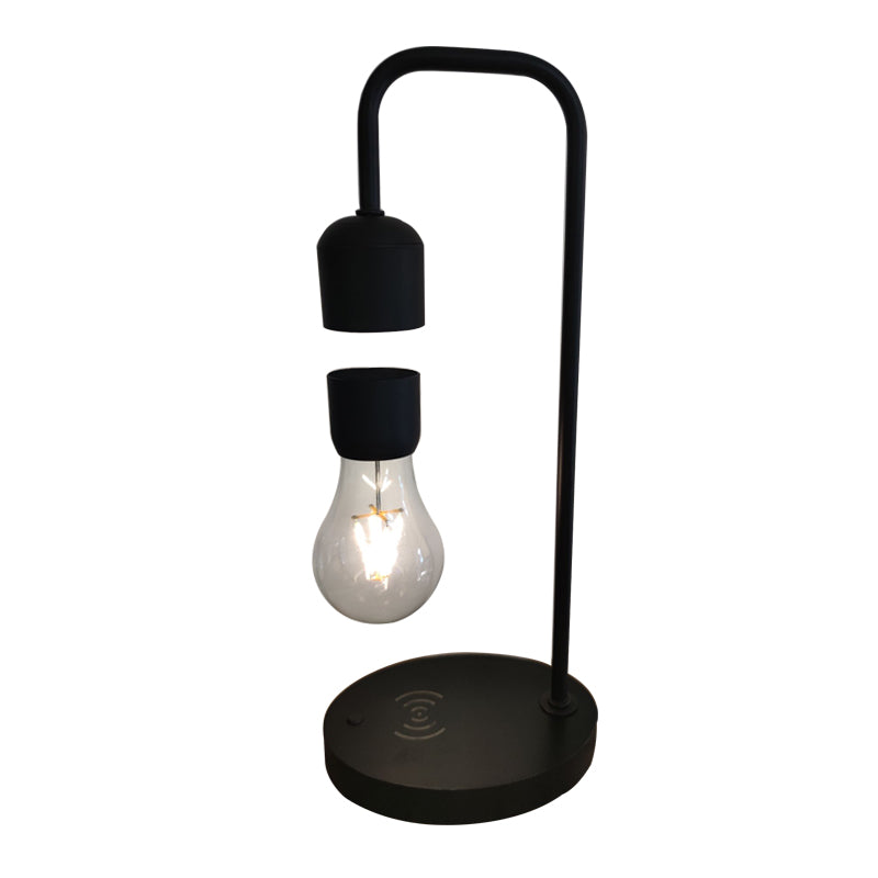 Zwevende Hanglamp met Draadloos Opladen en Warme LED Verlichting – Futuristisch Ontwerp voor Sfeervolle Interieurs 8