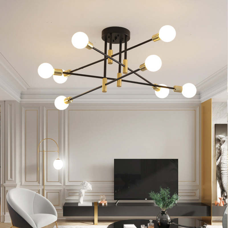 Moderne Zwarte LED Plafondlamp met Diffuus Licht voor Slaapkamer en Woonkamer - Minimalistisch Ontwerp