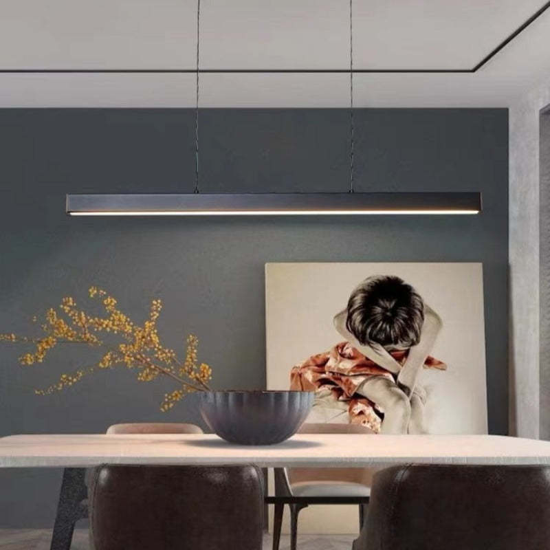 Industriële Hanglamp van Metaal en Acryl voor Eettafel of Woonkamer – Modern Ontwerp, Diverse Afmetingen