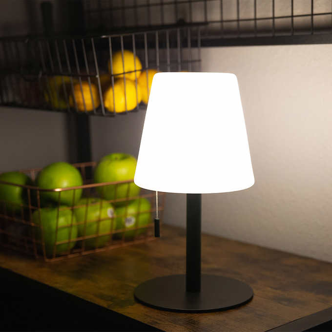 Draadloze Tafellamp met 16 Kleuren en IP65 Waterdicht – Oplaadbare Minimalistische Nachtkast Lampje