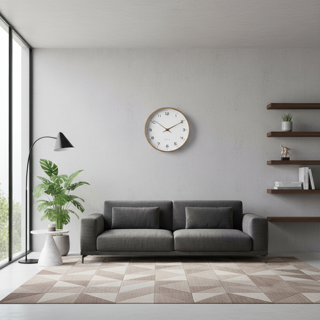 Château | Moderne Wandklok