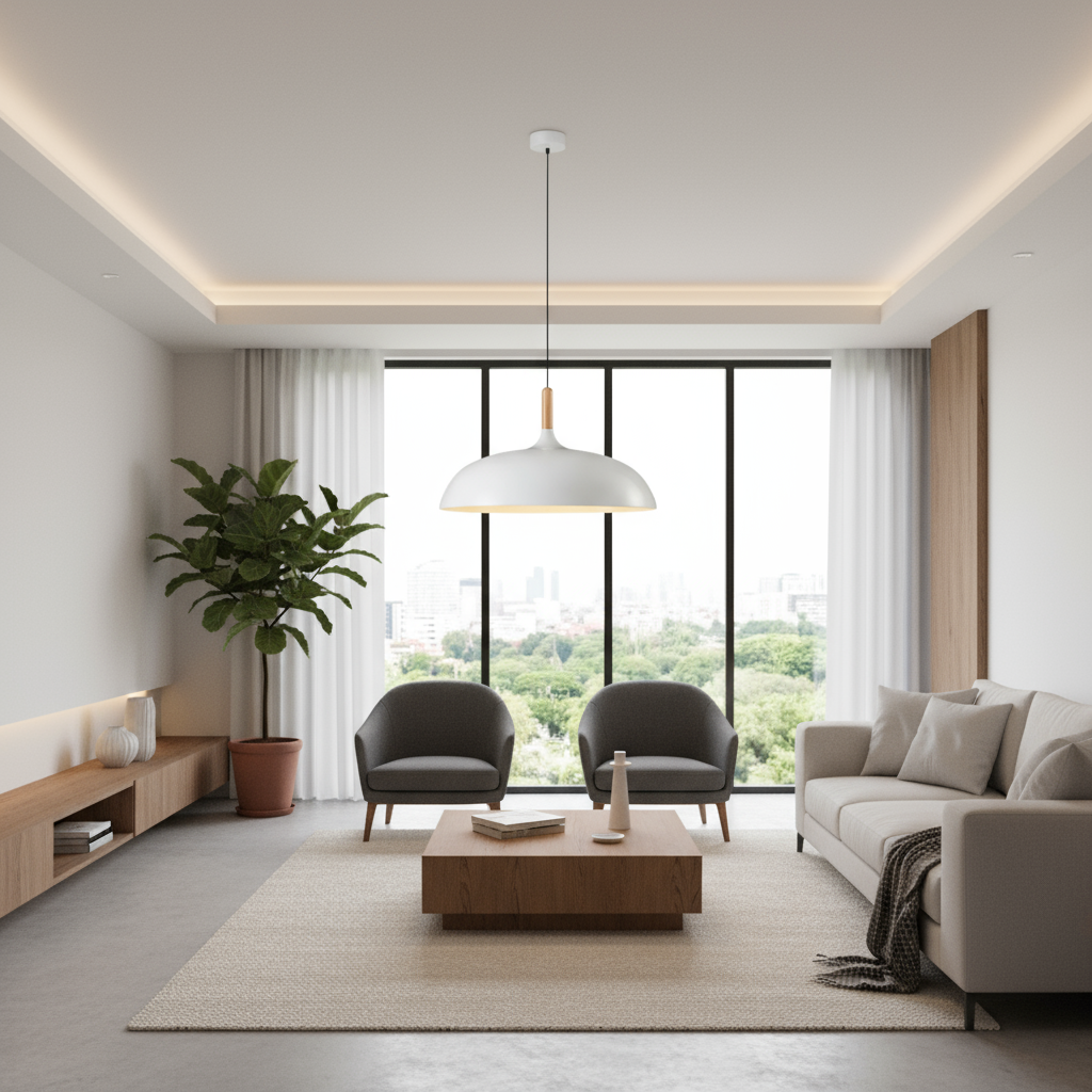 Scandinavische Hanglamp – Verkrijgbaar in 7 Kleuren