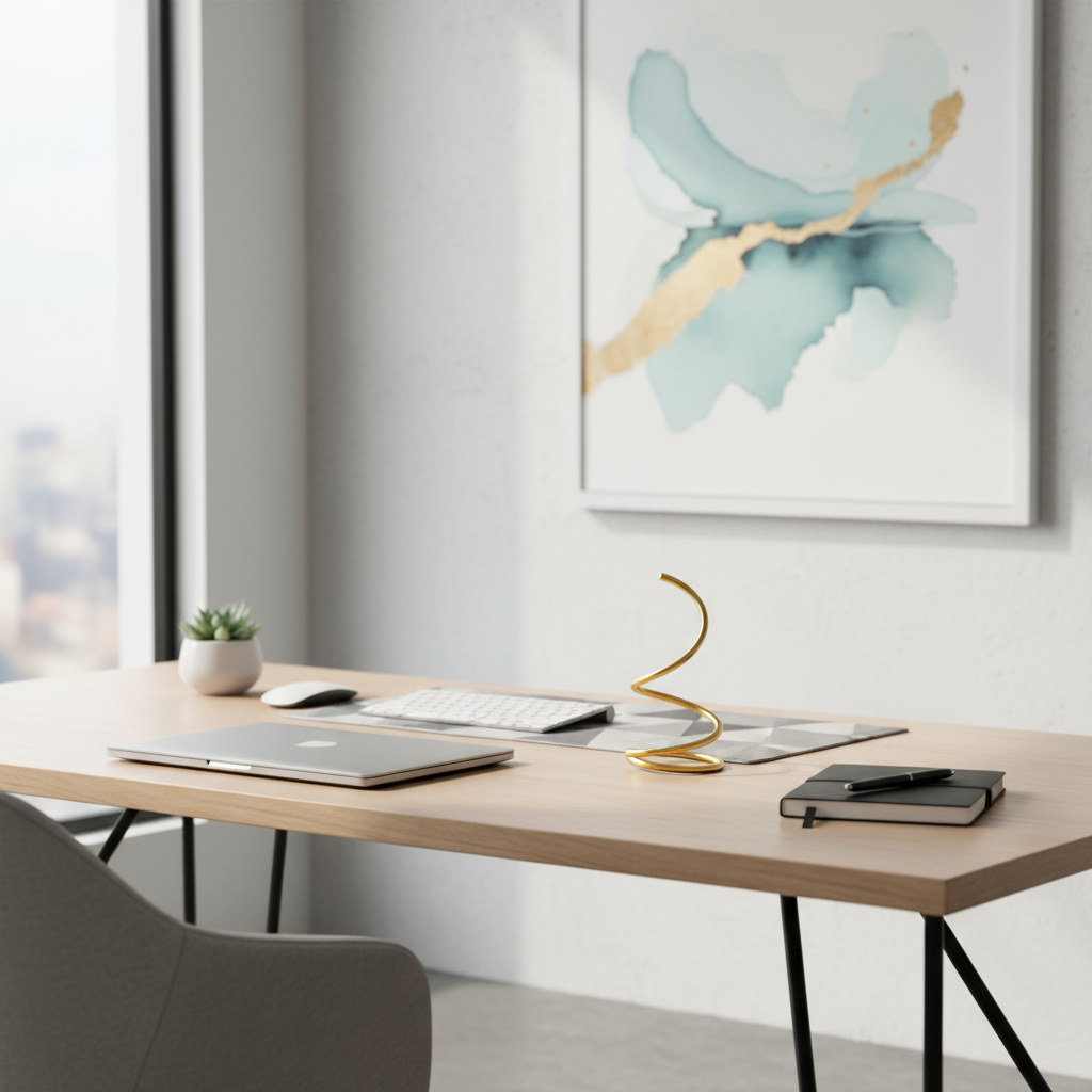 LED Tafellamp Zwart met Flexibele Instellingen en Modern Ontwerp